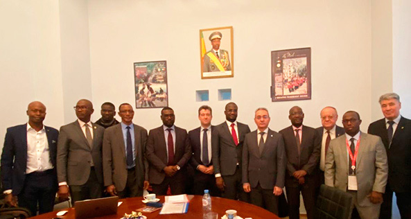 Meeting at the Embassy of the Republic of Mali